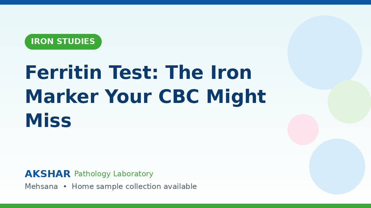 ferritin test normal range for iron deficiency screening