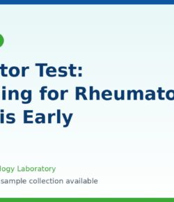 RA factor test for rheumatoid arthritis screening