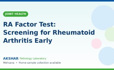 RA factor test for rheumatoid arthritis screening
